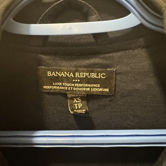 Banana Republic bomber sweater XS navy - Picture 2 of 2